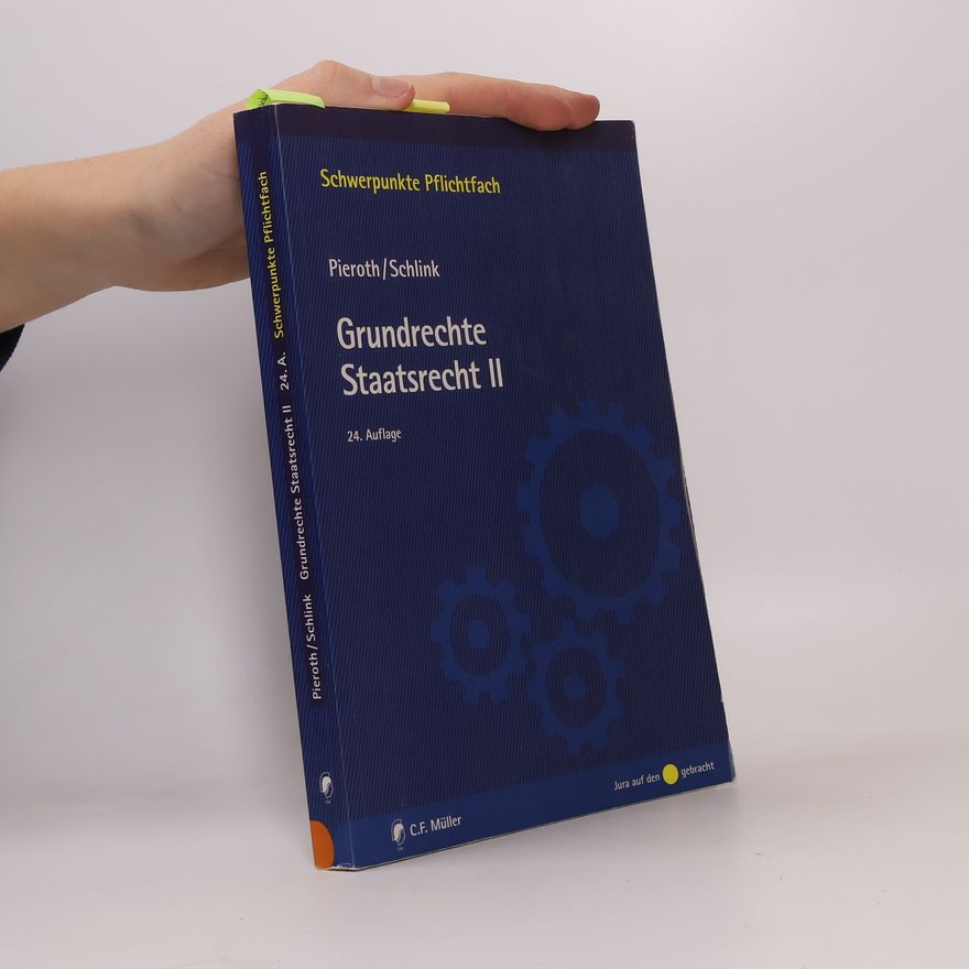 Thorsten Kingreen Schwerpunkte Pflichtfach: Grundrechte Staatsrecht II