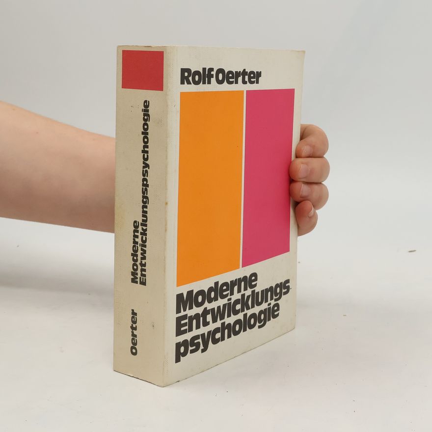 Rolf Oerter Moderne Entwicklungspsychologie