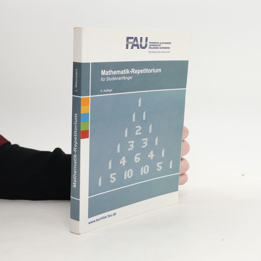 Jochen Weinzierl Mathematik-Repetitorium für Studienanfänger