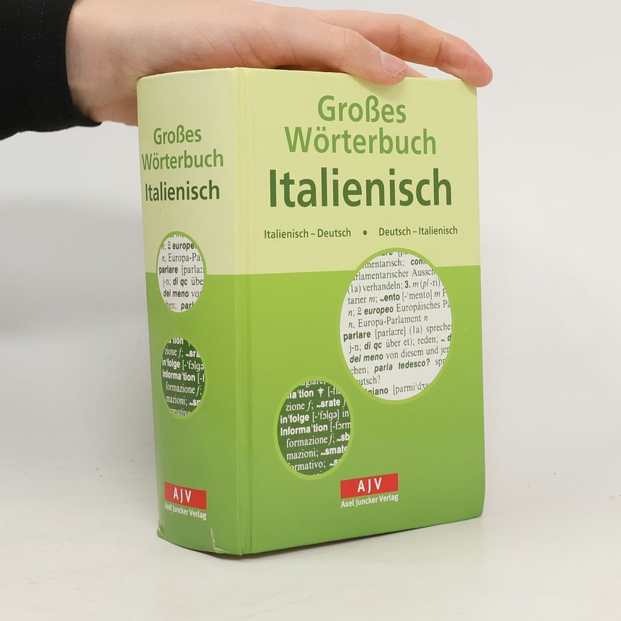 Autorenkollektiv Großes Wörterbuch Italienisch