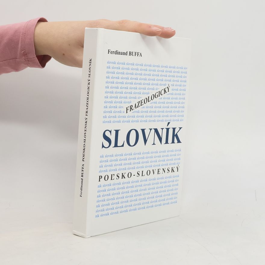 Ferdinand Buffa Poľsko-slovenský frazeologický slovník