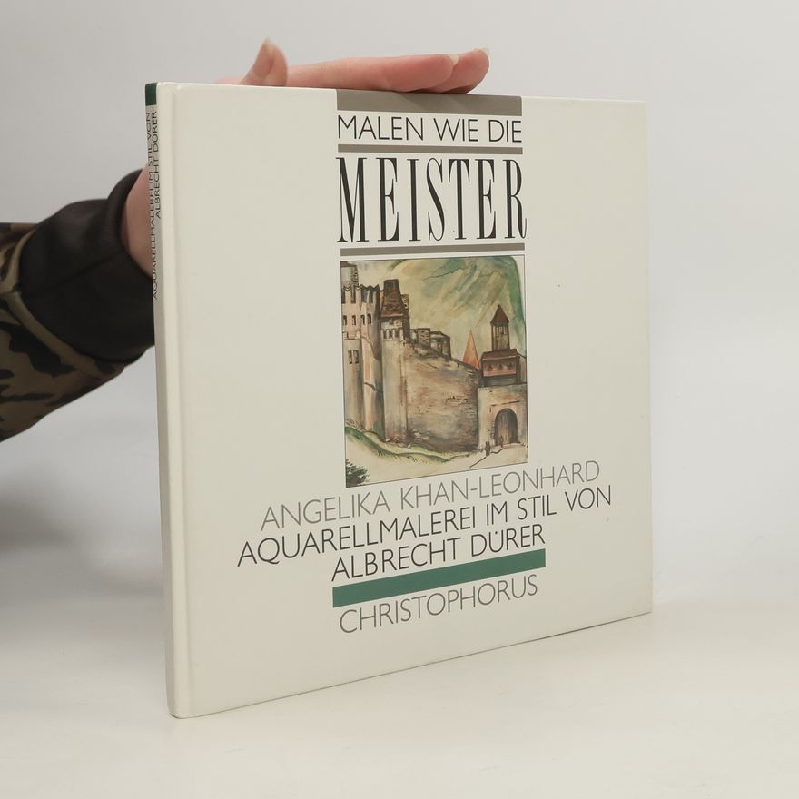 Angelika Khan-Leonhard Aquarellmalerei im Stil von Albrecht Dürer