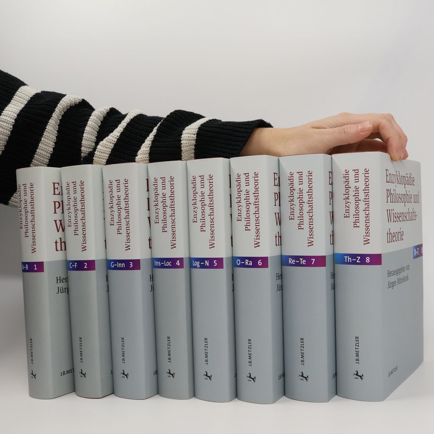 Jürgen Mittelstraß Enzyklopädie Philosophie und Wissenschaftstheorie 1.-8.