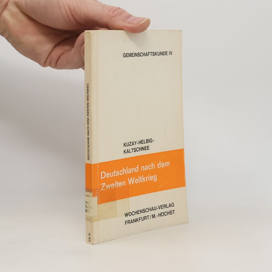 Collectif d'auteurs Deutschland nach dem Zweiten Weltkrieg