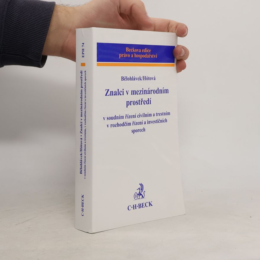 Renáta Hótová Znalci v mezinárodním prostředí
