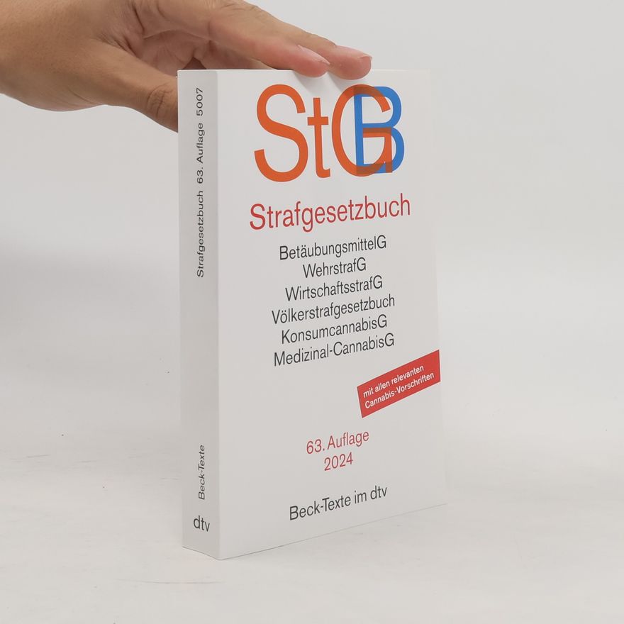 Thomas Weigend Strafgesetzbuch