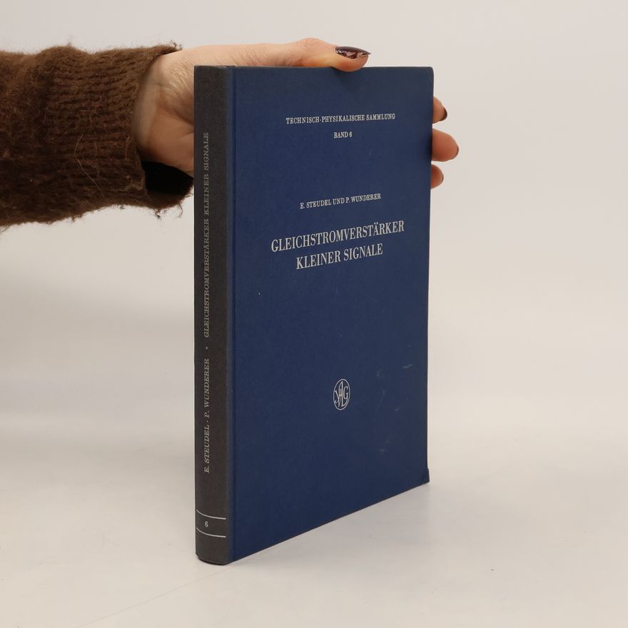 P. Wunderer Gleichstromverstärker kleiner Signale