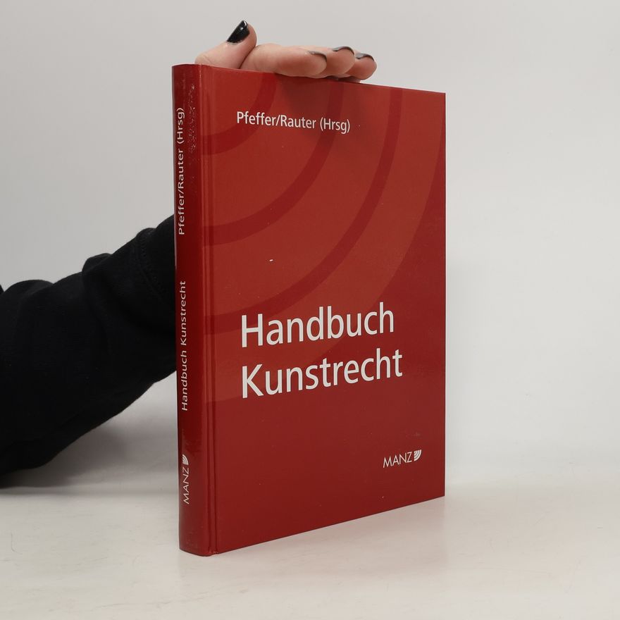 Romana Rauter Handbuch Kunstrecht