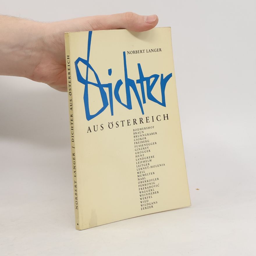 Norbert Langer Dichter aus Österreich