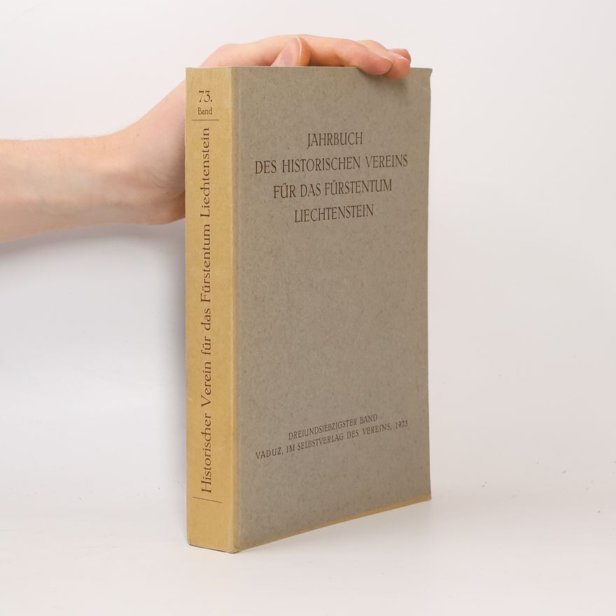 Collectif d'auteurs Jahrbuch der Historischen Vereins für das Fürstentum Liechtenstein