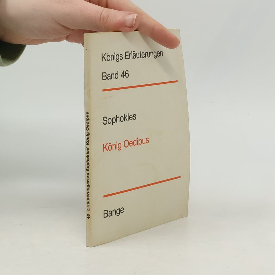 Bange Erläuterungen zu Sophokles König Oedipus
