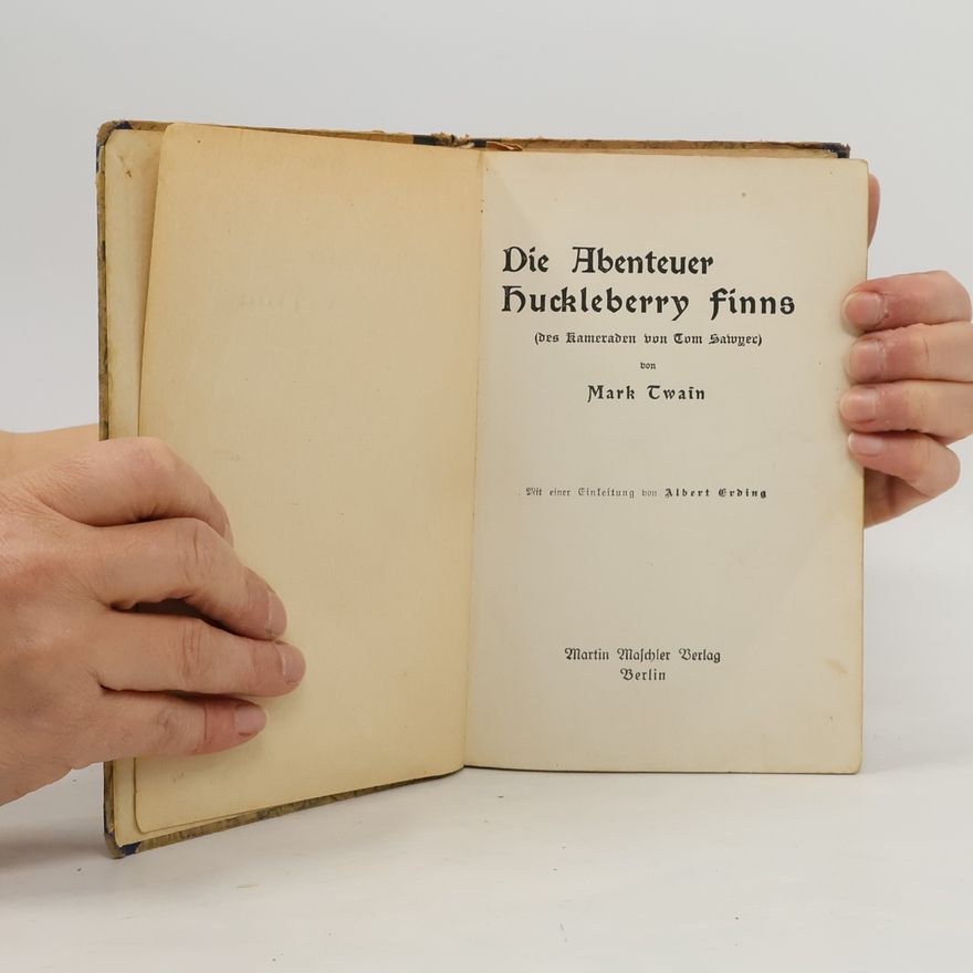 Mark Twain Die abenteuer Huckleberry Finns