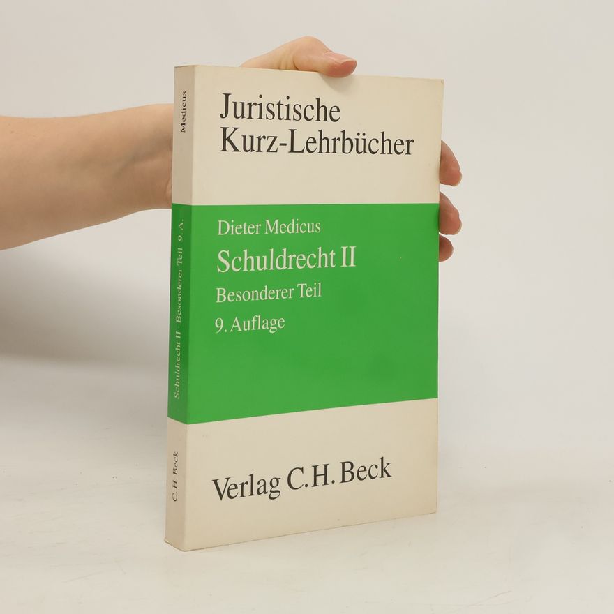 Dieter Medicus Schuldrecht