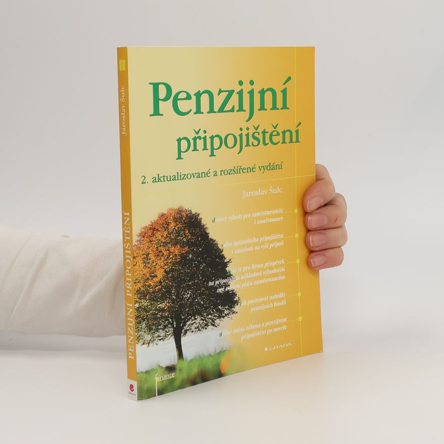 Jaroslav Šulc Penzijní připojištění