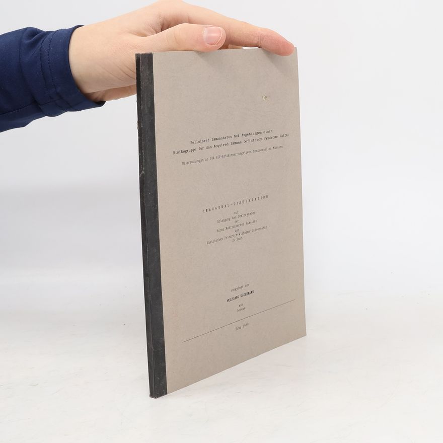 Collectif d'auteurs Inaugural-Dissertation zur der Erlangung des Doktorgrades Hohen Medizinischen Fakultät der Rheinischen Friedrich-Wilhelms-Universität zu Bonn