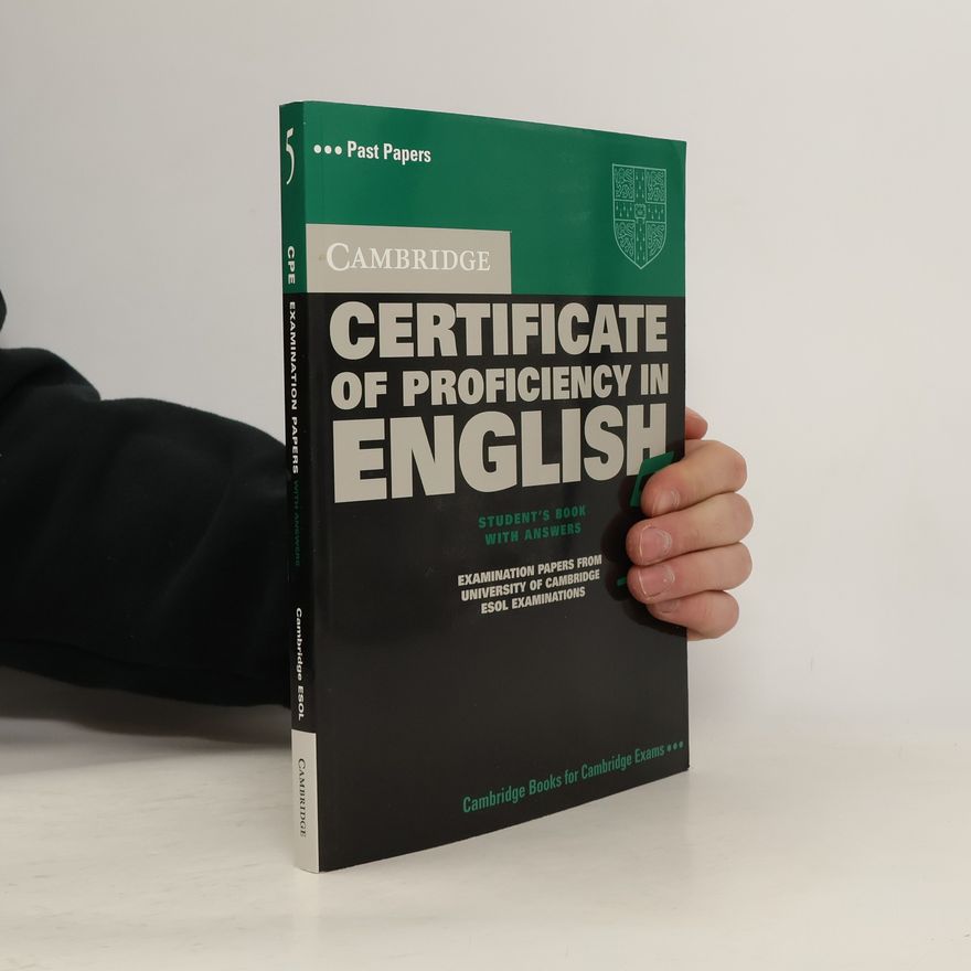 Various authors Certificate of Proficiency in English: Student´s Book with Answers