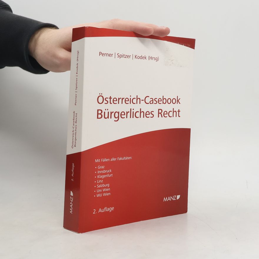 Stefan Perner Österreich-Casebook Bürgerliches Recht