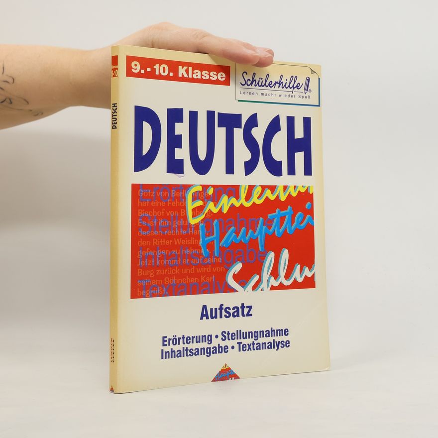 Autorenkollektiv Deutsch. Aufsatz 9.-10. Klasse