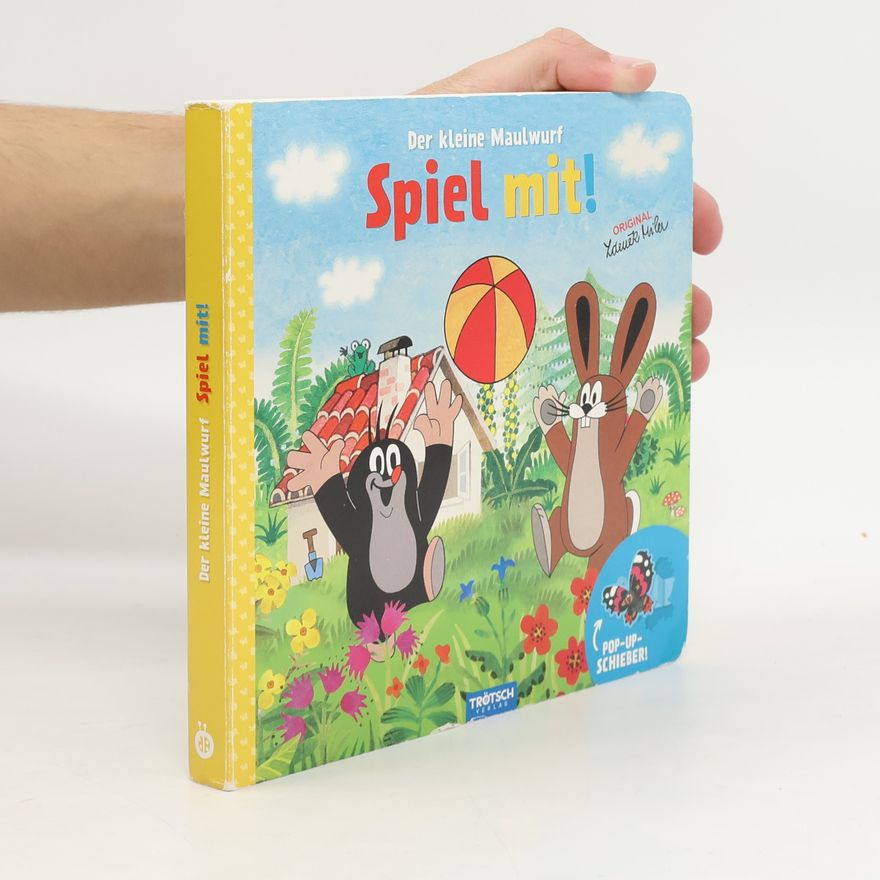 Trötsch Verlag Trötsch Der kleine Maulwurf Spiel mit Pappenbuch mit Pop-up-Schiebern