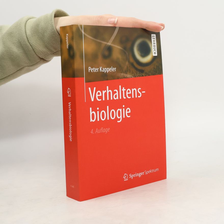 Peter M. Kappeler Verhaltensbiologie