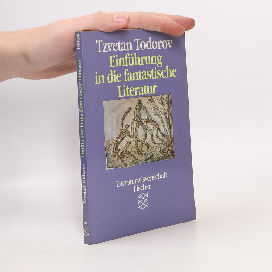 Tzvetan Todorov Einführung in die fantastische Literatur