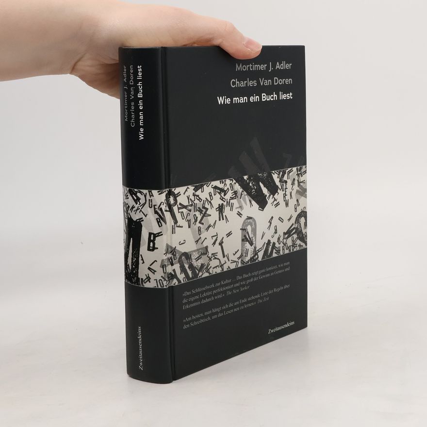 Mortimer J. Adler Wie man ein Buch liest