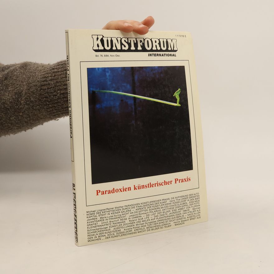 AA.VV. Kunstforum 1/1984