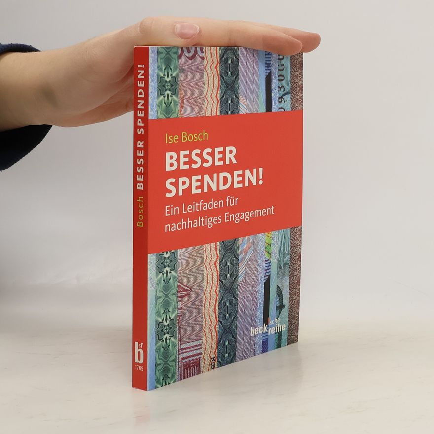Ise Bosch Beck'sche Reihe: Besser spenden