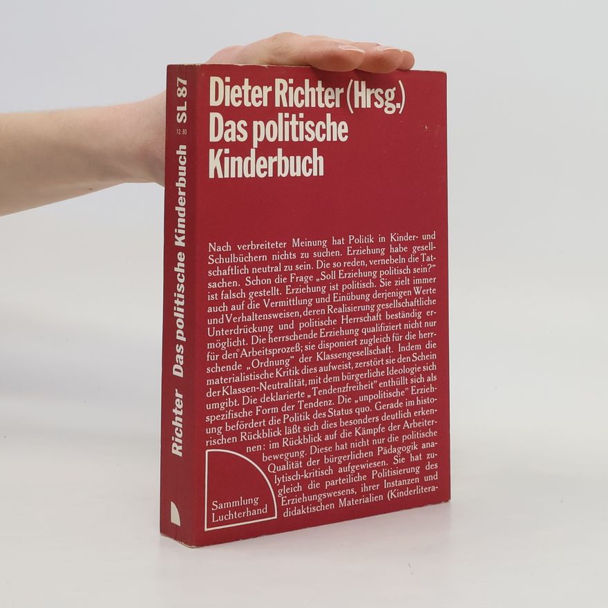 Dieter Richter Das politische Kinderbuch