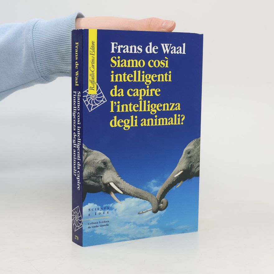 Frans B. M. Waal Scienza e Idee: Siamo così intelligenti da capire l'intelligenza degli animali?