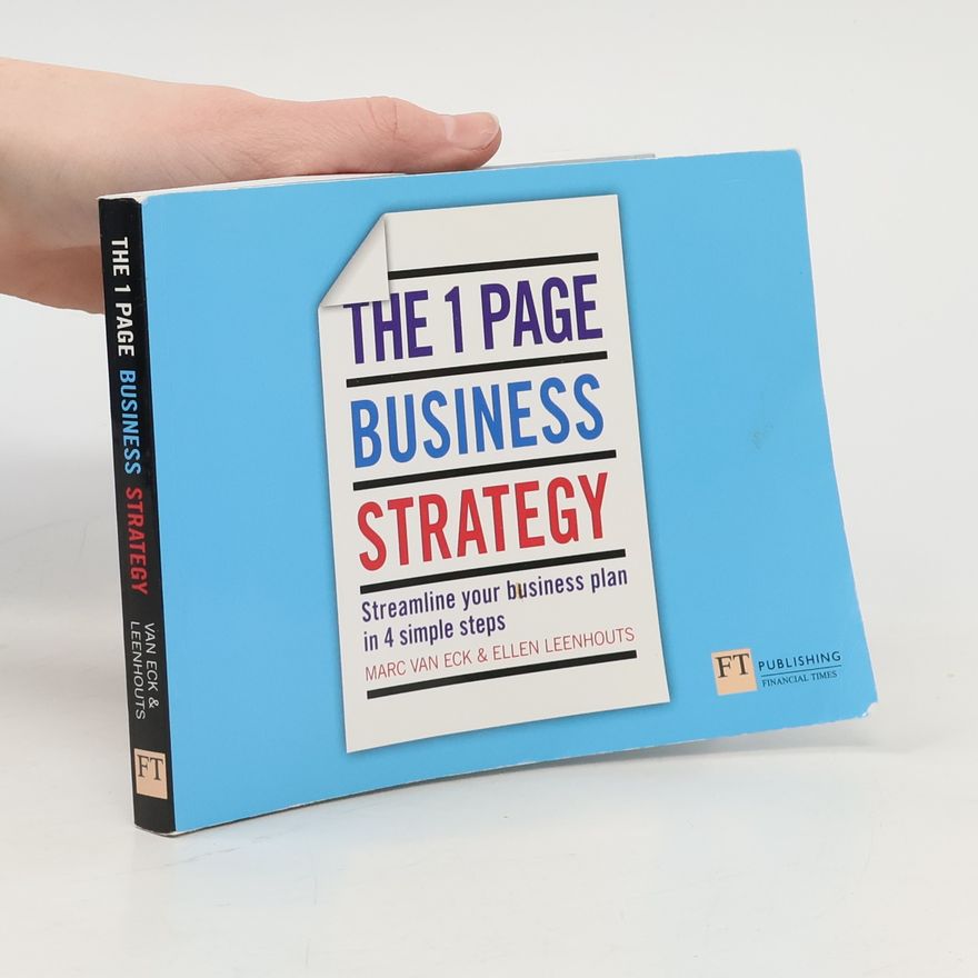 Ellen van Zanten One Page Business Strategy