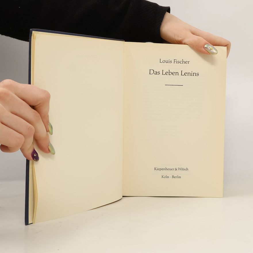 Louis Fischer Das Leben Lenins