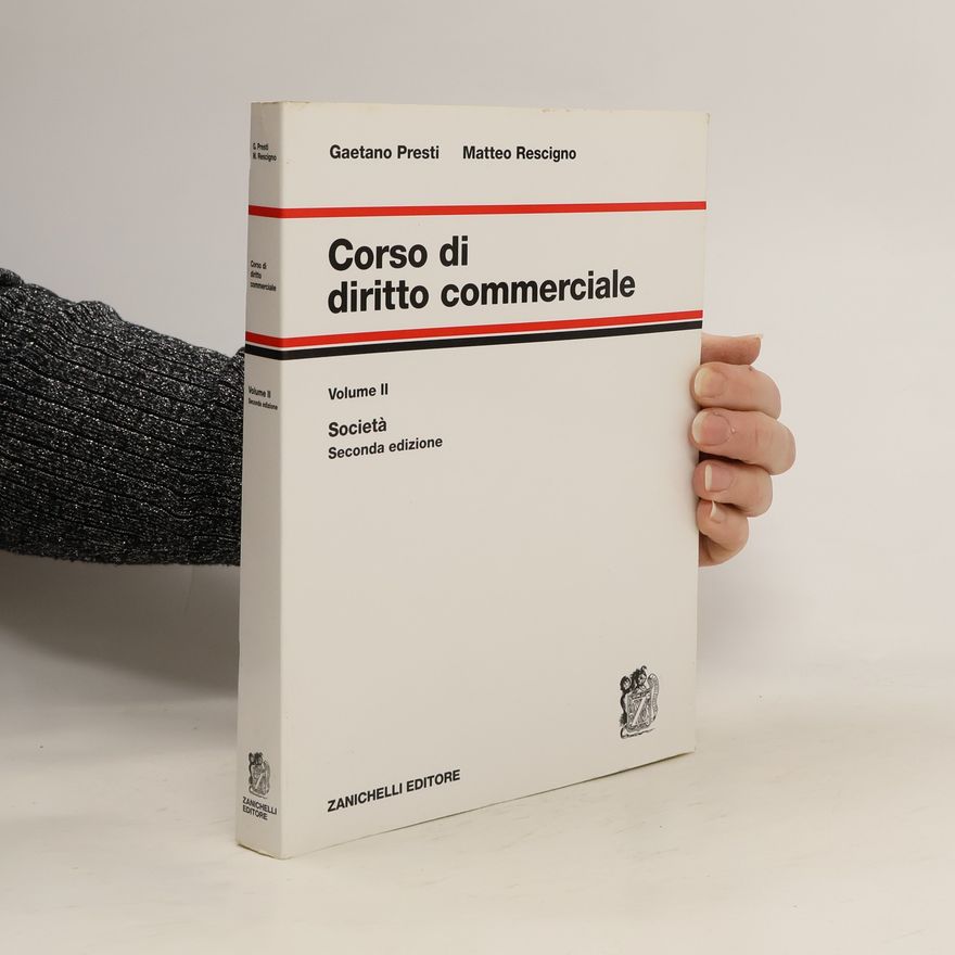 Matteo Rescigno Corso di diritto commerciale