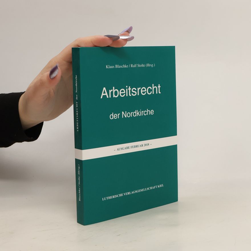 Ralf Stolte Arbeitsrecht der Nordkirche