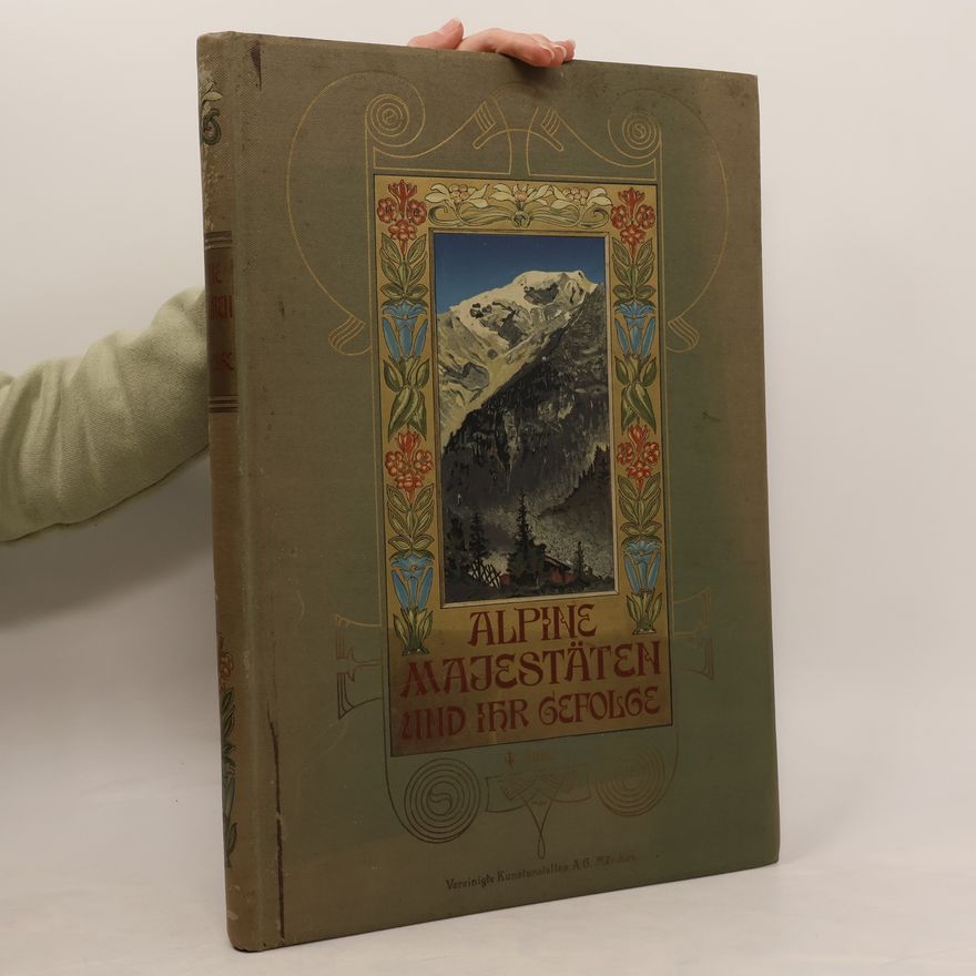 August Rothpletz Alpine majestäten und ihr Gefolge