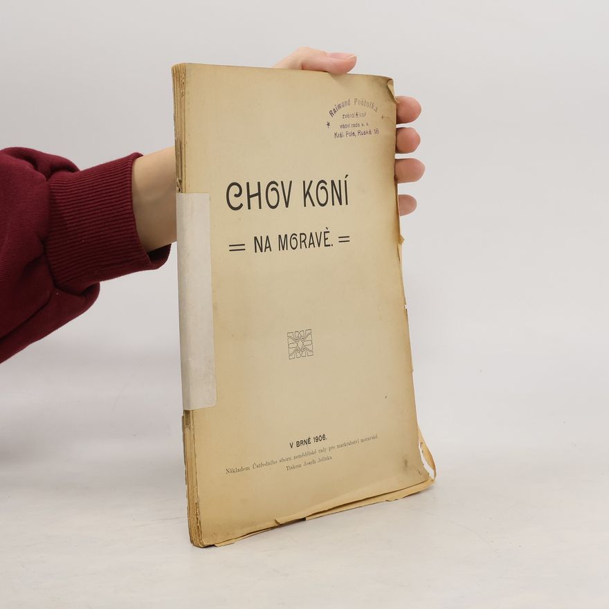 Kolektív autorov Chov koní na Moravě