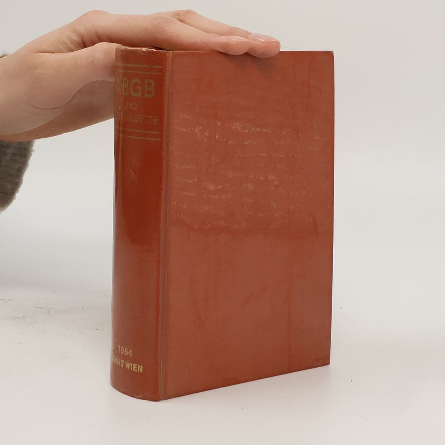 Hans Kapfer Das Allgemeine bürgerliche Gesetzbuch