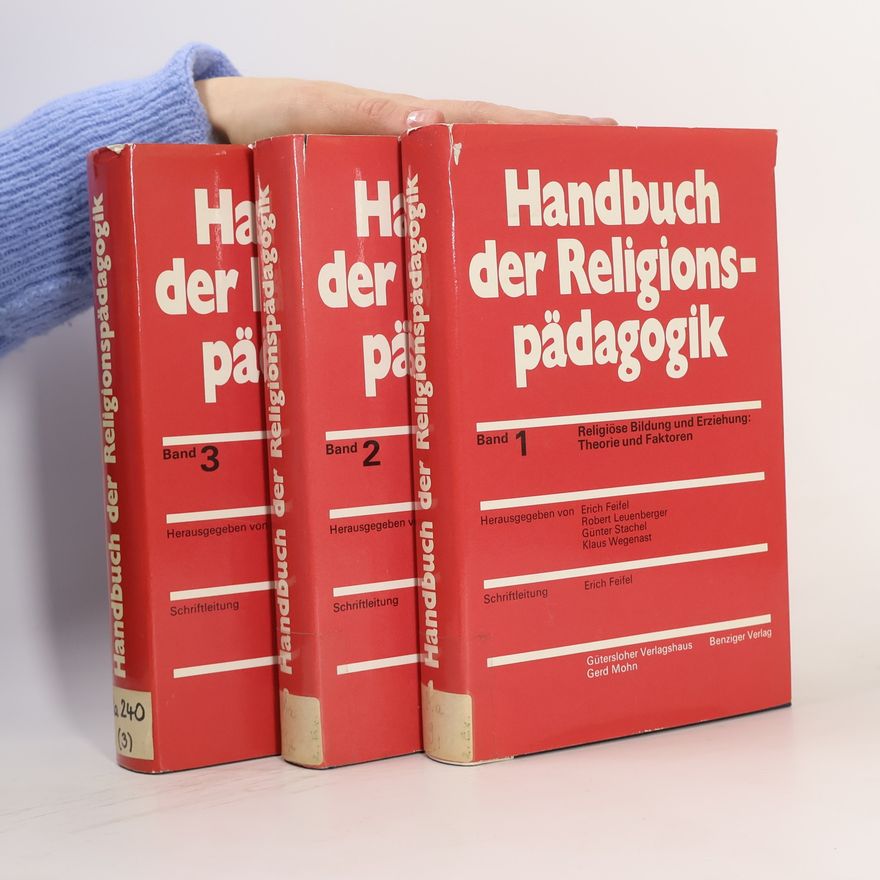 Erich Feifel Handbuch der Religionspädagogik 1-3