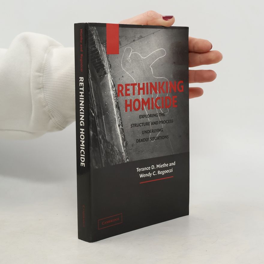 Wendy C Regoeczi Cambridge Studies in Criminology
