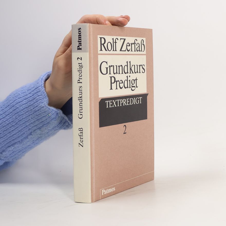 Rolf Zerfaß Grundkurs Predigt 2