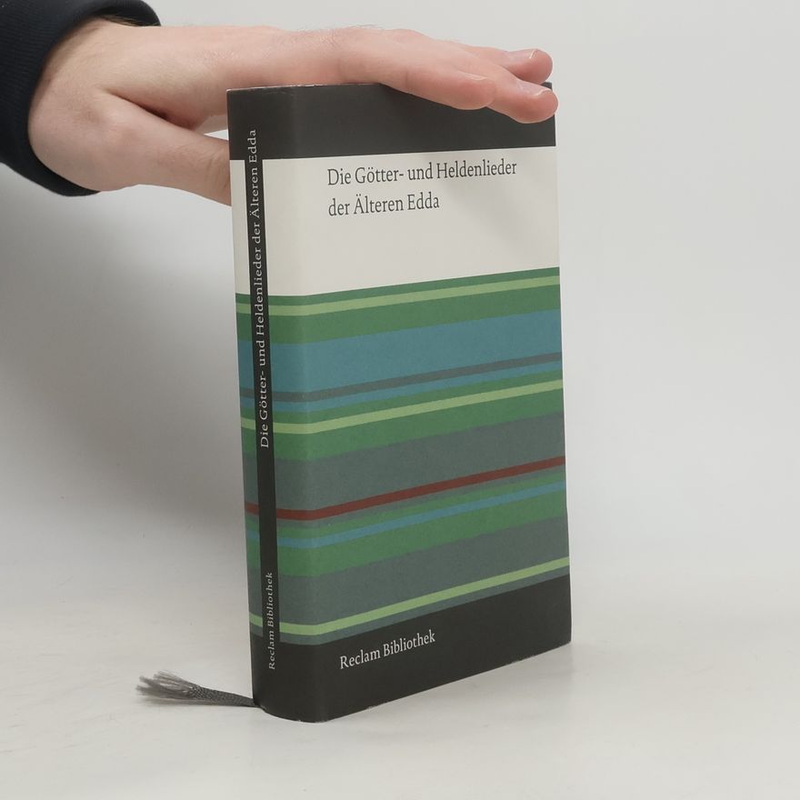 Arnulf Krause Reclam Bibliothek: Die Götter- und Heldenlieder der Älteren Edda