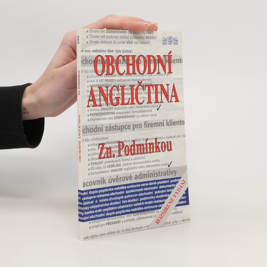 Kolektív autorov Obchodní angličtina : zn. podmínkou
