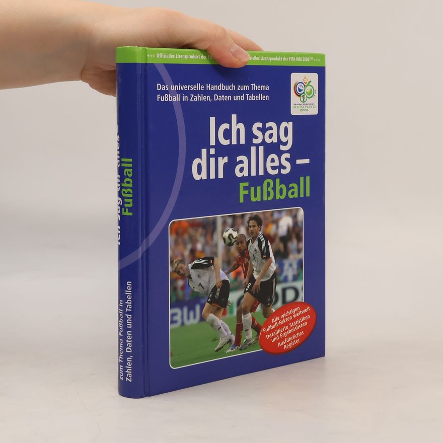Various authors Ich sag dir alles - Fussball