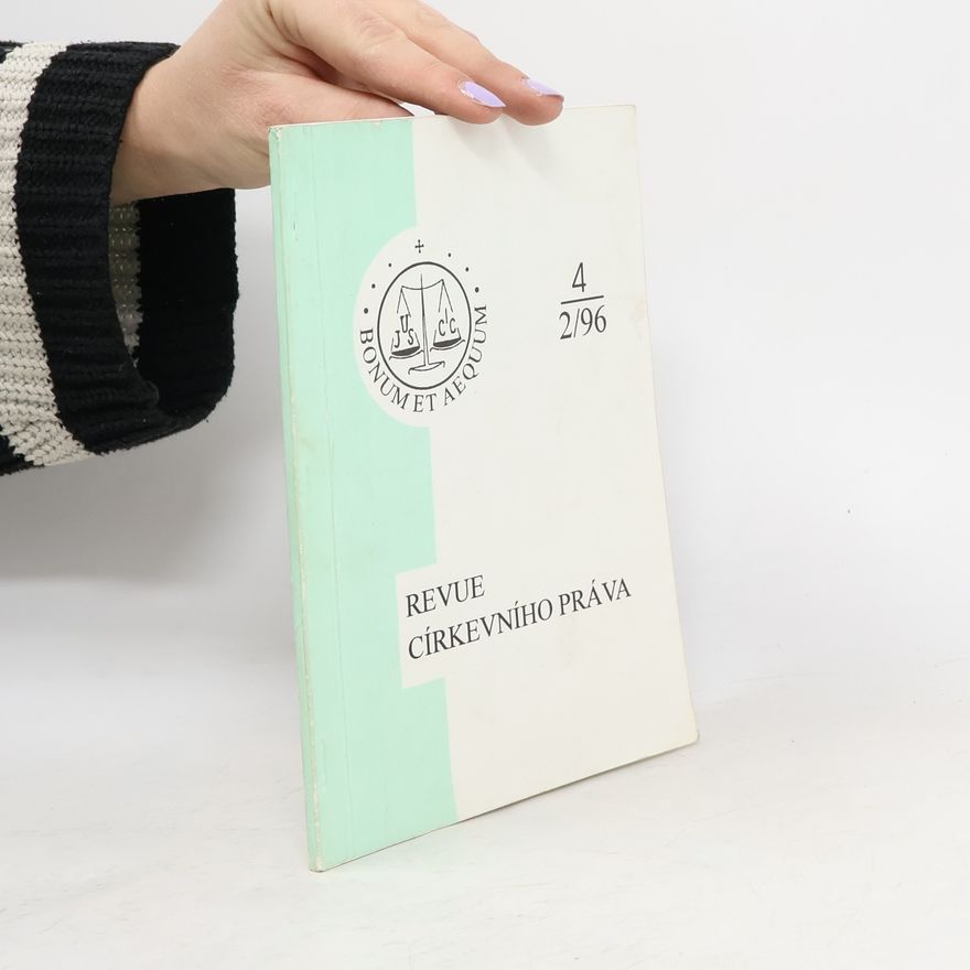 Autorenkollektiv Revue církevního práva č. 4 - 2/96