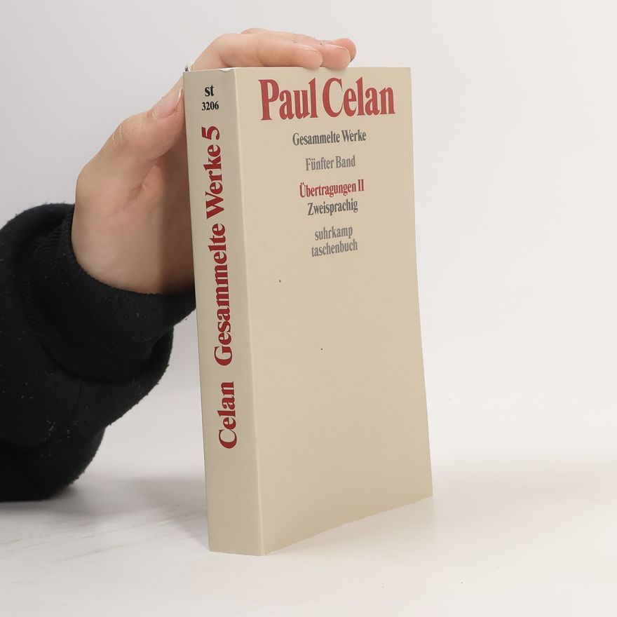 Paul Celan Gesammelte Werke 5