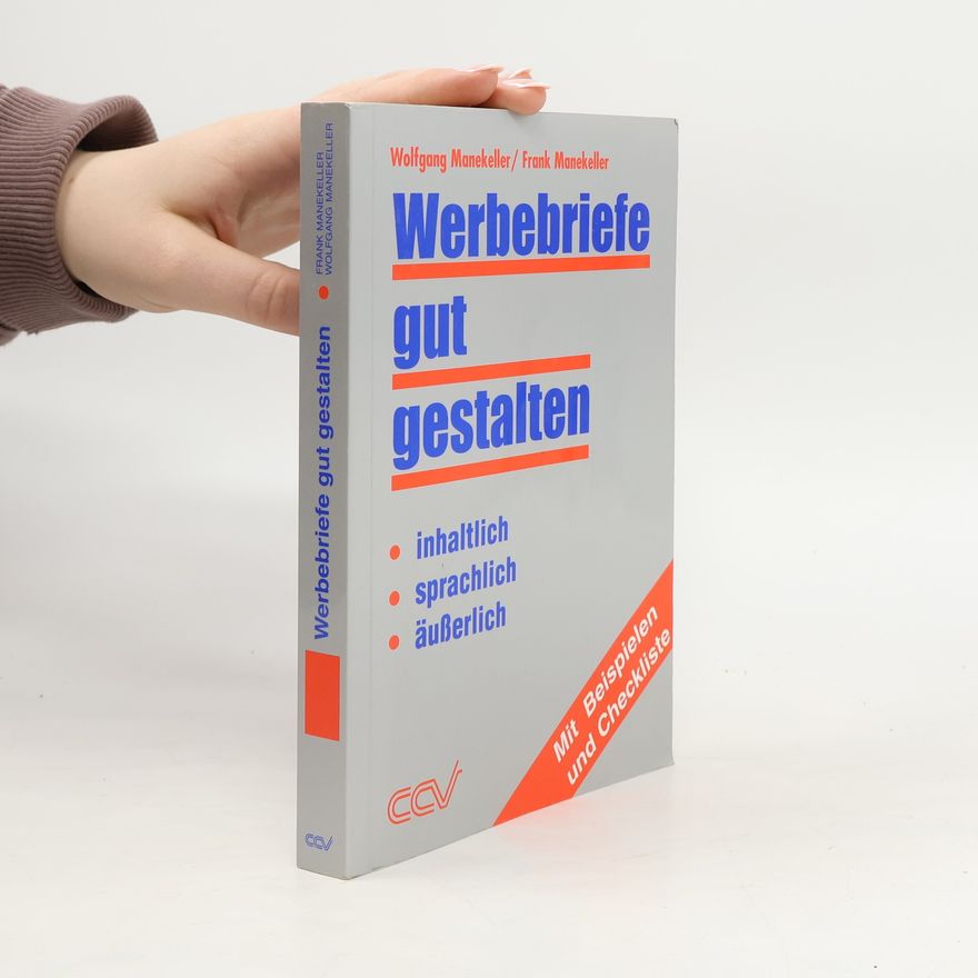 Frank W. Manekeller Werbebriefe gut gestalten