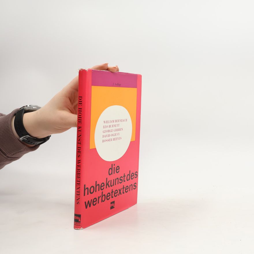 Various authors Die hohe Kunst des Werbetextens