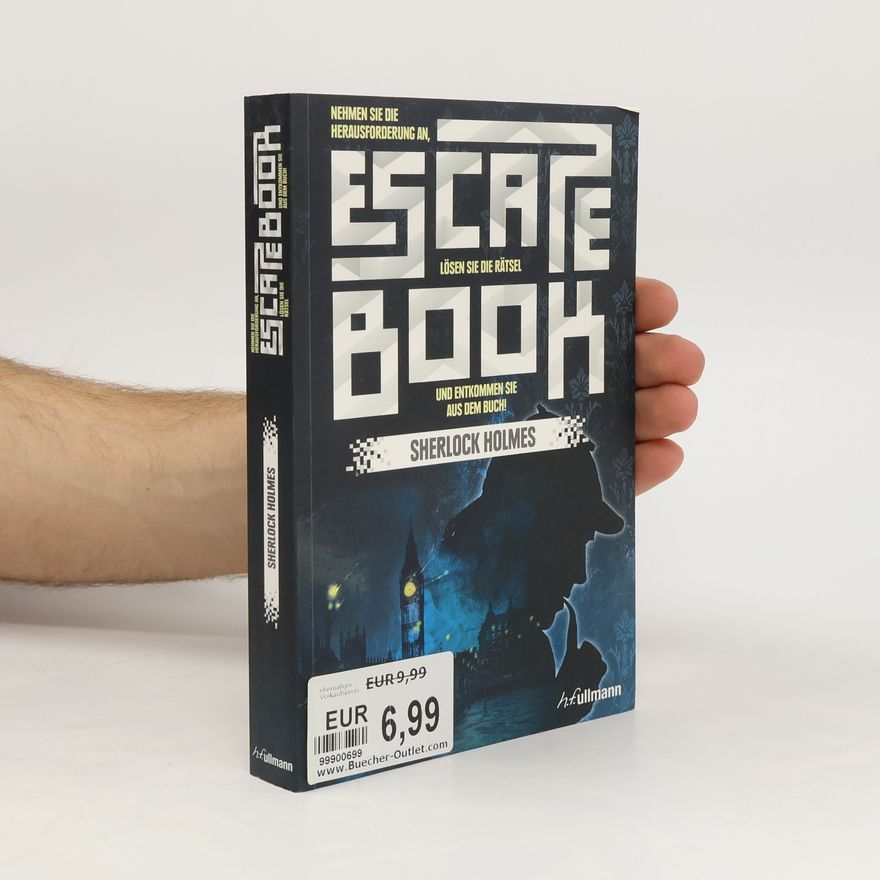 Stéphane Anquetil Escape book - Sherlock Holmes