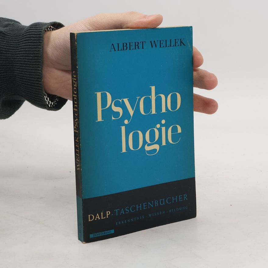 Albert Wellek Psychologie