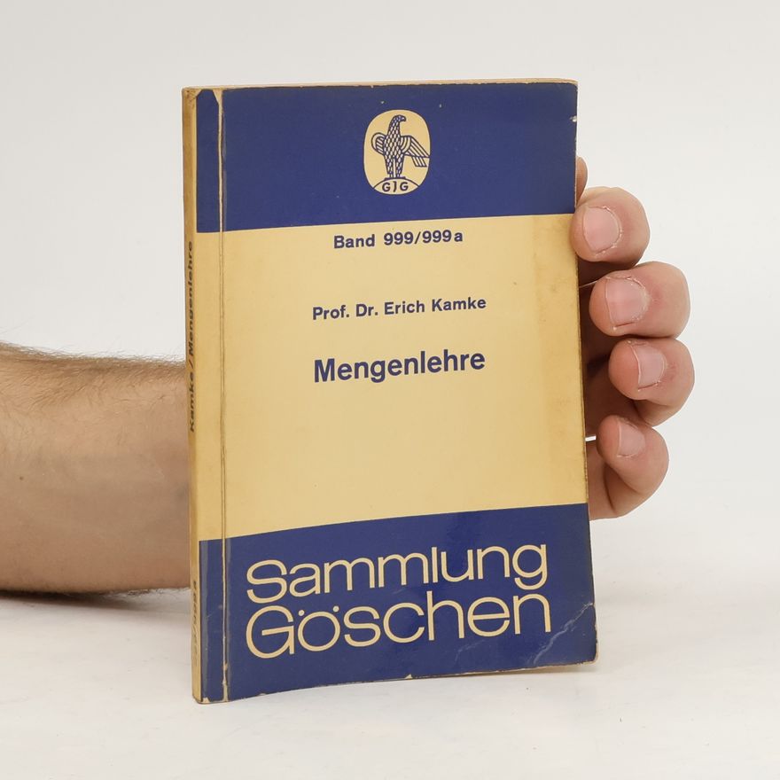 Erich Kamke Mengenlehre